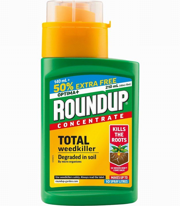 ROUNDUP TOTAL weedkiller - concentrate