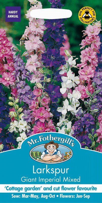 UK/FO-LARKSPUR Giant Imperial Mixed