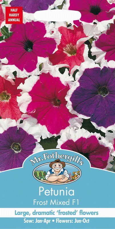 UK FO PETUNIA Frost Mixed F1 Raglan Garden Centre