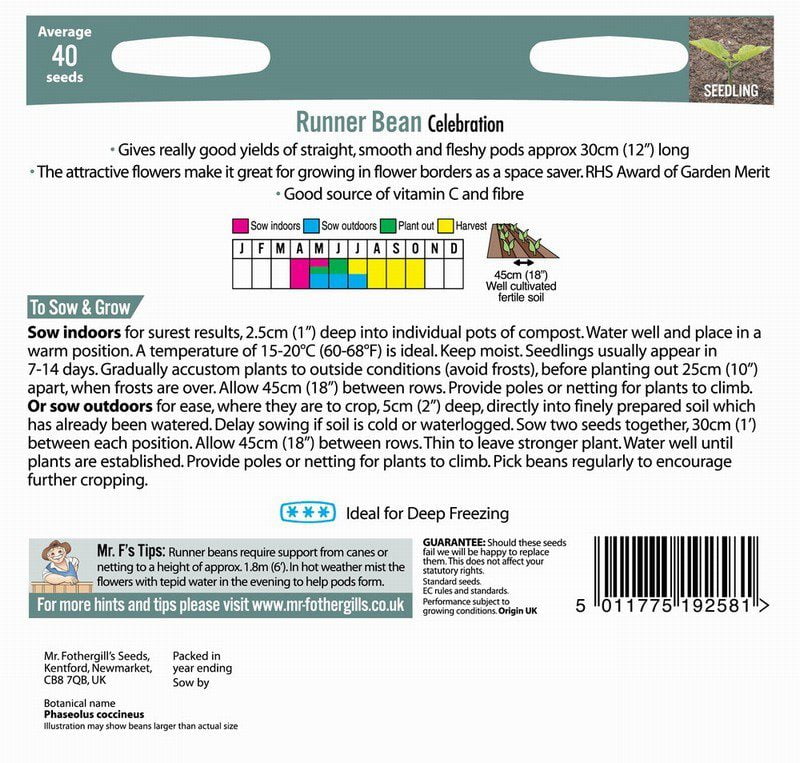 UK/FO-RUNNER BEAN Celebration - Image 2
