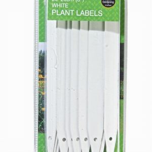 20cm (8") White Plant Labels (20)