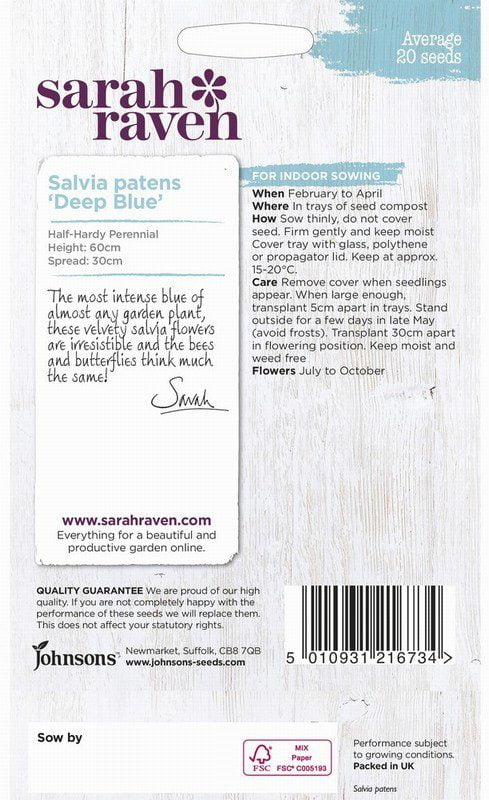 UK/SR-SALVIA Deep Blue - Image 2