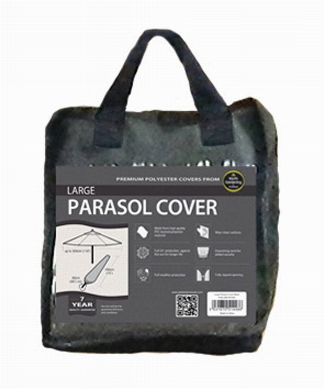 Large Parasol Cover Black