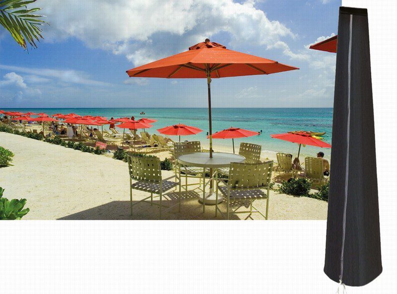 Large Parasol Cover Black - Image 6