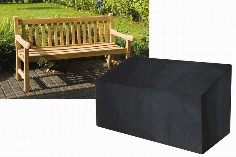 3 Seater Bench Cover Black