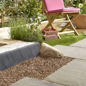 Natural Stone Coping Or Edging Charcoal