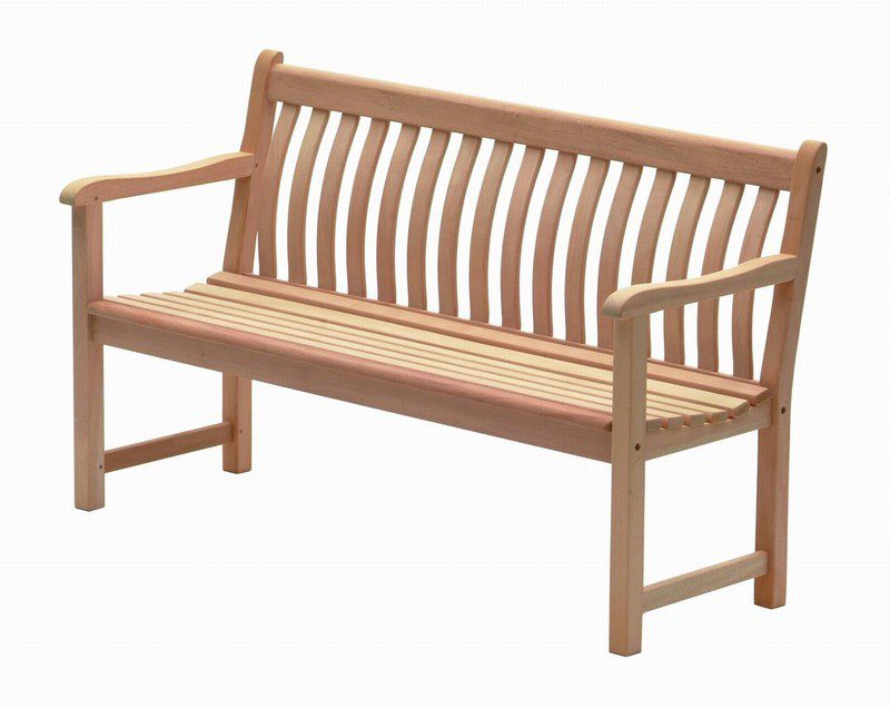 Alexander Rose Mahogany Broadfield Bench 5ft Raglan Garden Centre