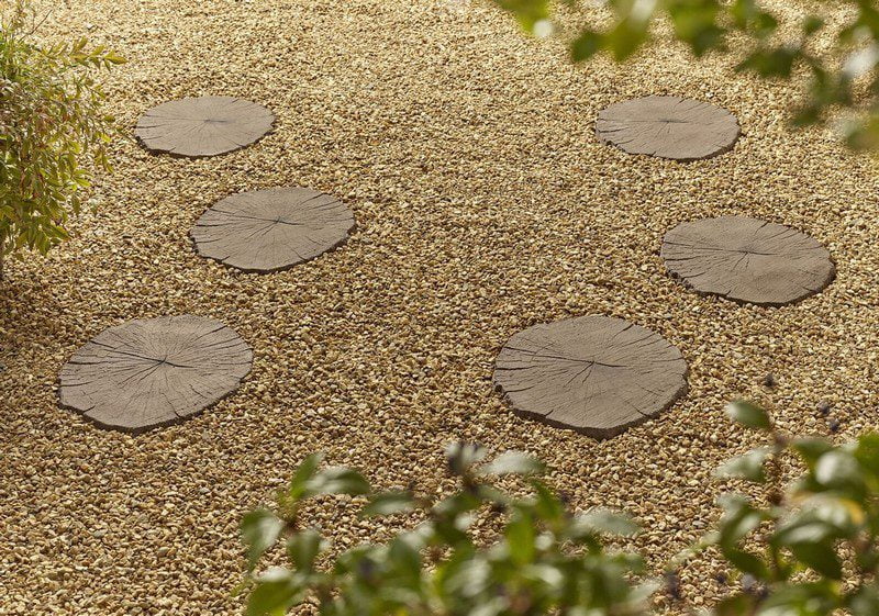 Timber Stepping Stone 400mm - Image 2
