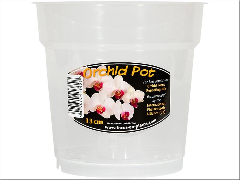 Clear Orchid Pot 13 cm