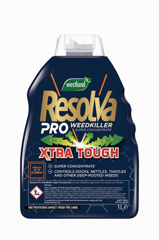 Resolva Pro Weedkiller Super Conc. Xtra Tough 1L