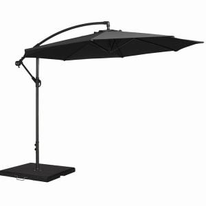 Cantilever3M Round Parasol Charcoal