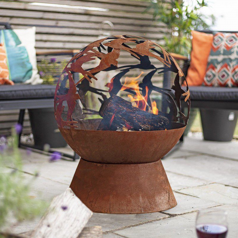 Swallows Globe Firepit