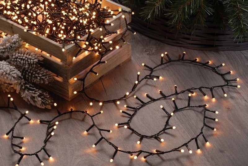 520 glow-worm lights - warm white - Image 2