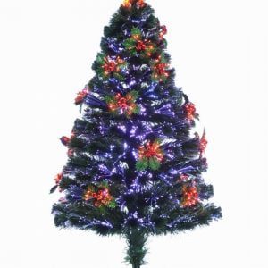 90cm holly fibre optic tree