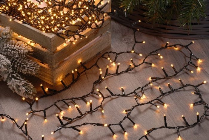 600 firefly lights - traditional warm white