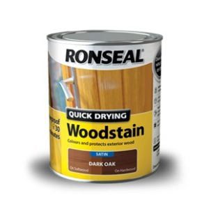 Ronseal Qucik Drying Woodstain Mahogany