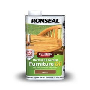 Ronseal Hardwood Furniture Oil Natural Clear