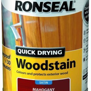 Ronseal Quick Drying Woodstain Mahogany