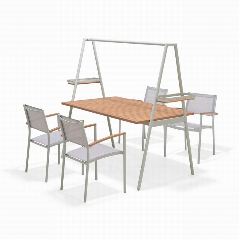 Lifestyle Tipi 4 Seat Dining Set - Image 5