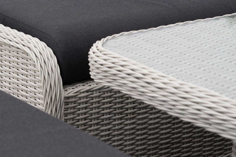 Avery Grande Rectangular L/Hand Corner Lounge/Dining Set -Ash - Image 3