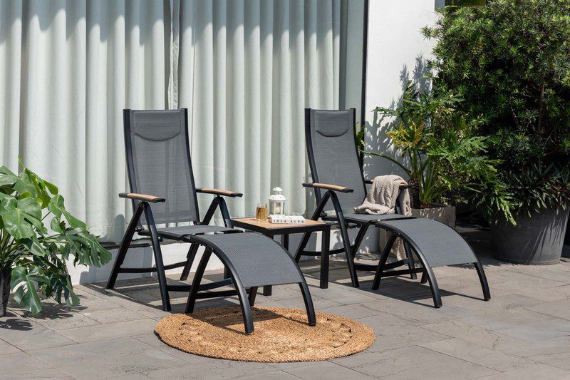 Lifestyle Panama Reclining Companion Set with Coffee Table