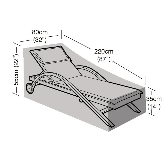 Sunbed Cover Black - Image 5