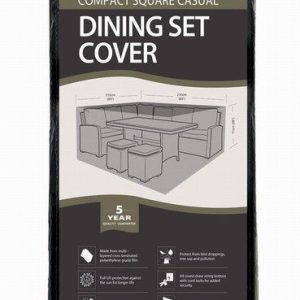 Compact Square Casual Dining Set Cover