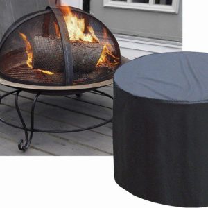 Small Firepit Cover Black