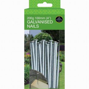 100mm (4") Galvanised Nails (200g)