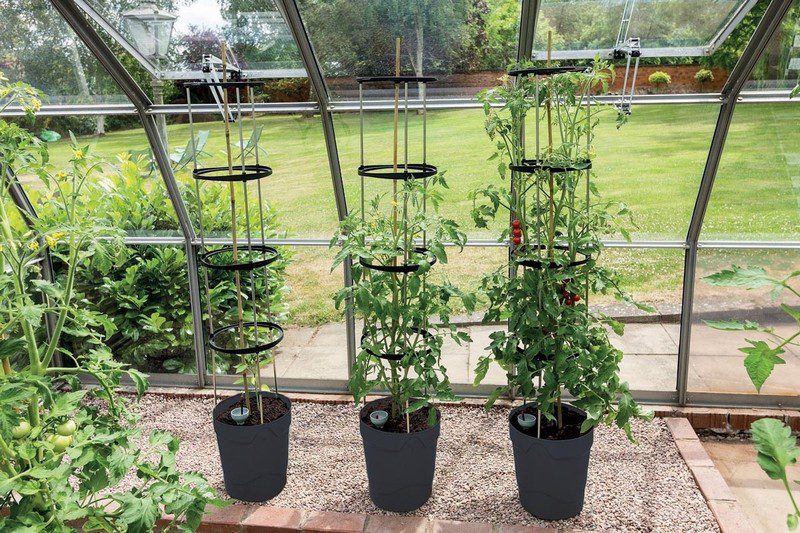 Self Watering Grow Pot Tower Anthracite - Image 6