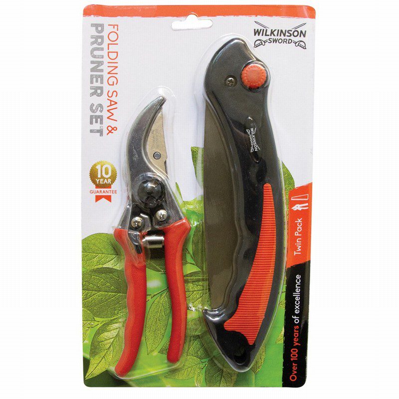 FOLDING SAW AND PRUNER SET