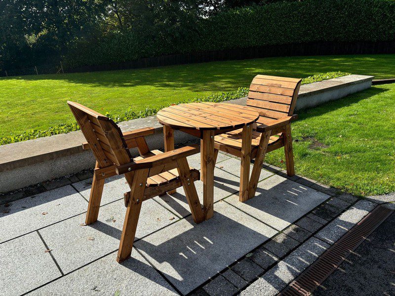 Charles Taylor Thatcham Two Seat Bistro Set - Image 2