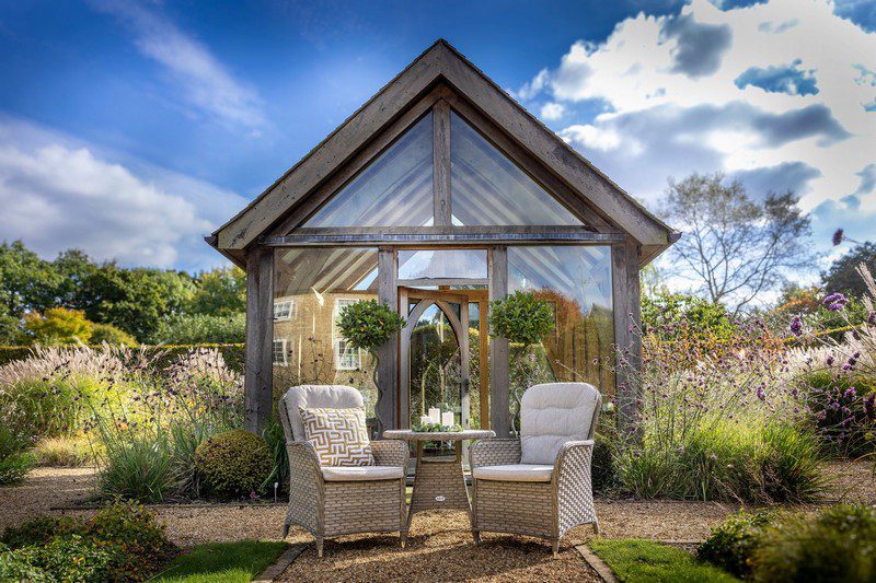 Hartman Eton Bistro Set - Beech Weave - Image 3