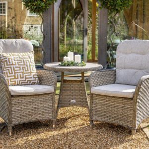 Hartman Eton Bistro Set - Beech Weave