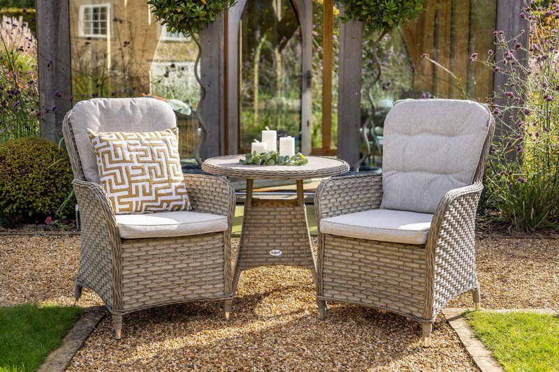 Hartman Eton Bistro Set - Beech Weave