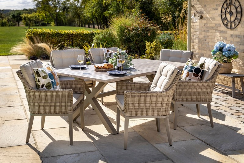 Hartman Arley 6 Seat Rectangular Dining Set