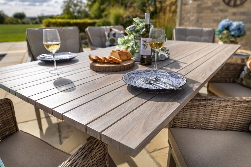 Hartman Arley 6 Seat Rectangular Dining Set - Image 3