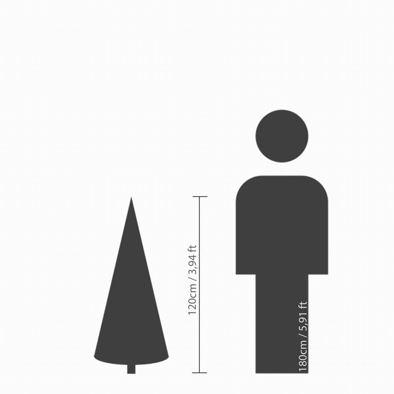 Allison Pine 1.2m (4ft) Artificial Christmas Tree - Image 3
