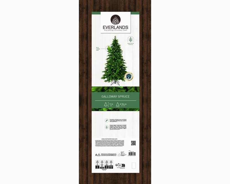 Galloway Spruce 5ft Artificial Tree - Image 3