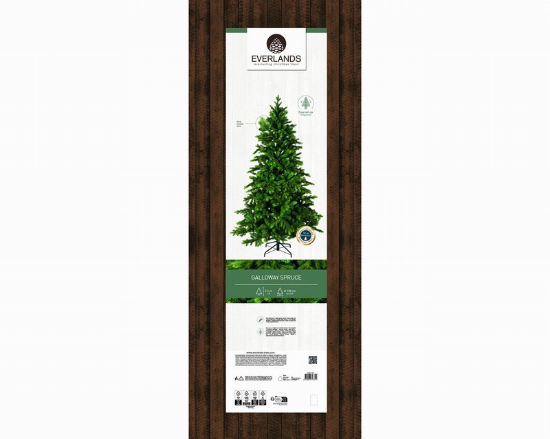 Galloway Spruce 7ft Artificial Tree - Image 6